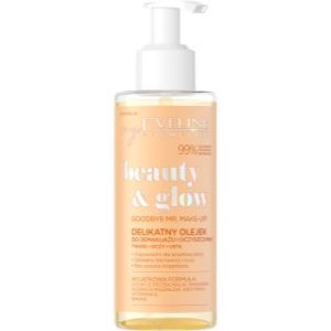 Eveline Cosmetics Beauty & Glow Goodbye Mr. Makeup! ulei pentru indepartarea machiajului Ulei de curățare
