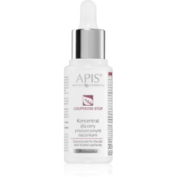 Apis Natural Cosmetics Couperose-Stop produs concentrat pentru ingrijire pentru piele sensibila cu tendinte de inrosire