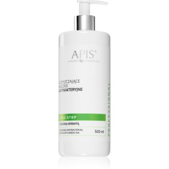 Apis Natural Cosmetics Acne-Stop Home TerApis lapte de curățare cu ceai verde