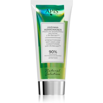 Apis Natural Cosmetics Natural Solution 3% Baicapil balsam pentru indreptare impotriva caderii parului