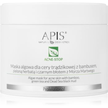Apis Natural Cosmetics Acne-Stop Professional mască de curățare și catifelare pentru tenul gras, predispus la acnee