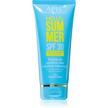 Apis Natural Cosmetics Hello Summer Cremă bronzare SPF 30