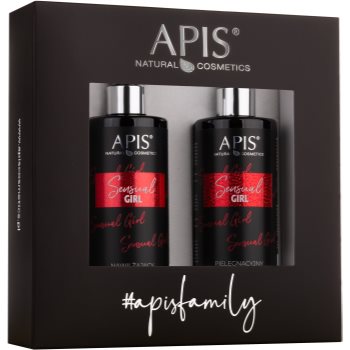 Apis Natural Cosmetics Sensual Girl set cadou (pentru maini si corp) pentru femei