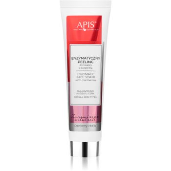 Apis Natural Cosmetics Cranberry Vitality exfoliere enzimatica blanda