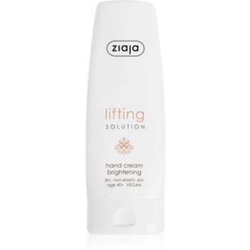 Ziaja Lifting Solution cremă de mâini iluminatoare contra petelor pigmentare