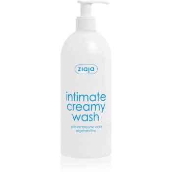 Ziaja Intimate Creamy Wash gel calmant pentru igiena intimă
