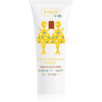 Ziaja Kids Cookies 'n' Vanilla Ice Cream pastă de dinți pentru copii