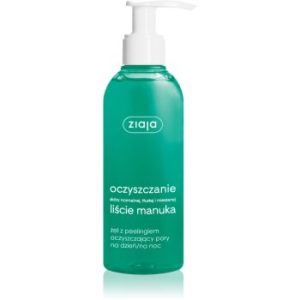 Ziaja Manuka Tree Purifying gel de curatare exfoliant pentru micsorarea porilor