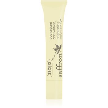 Ziaja Saffron crema de ochi pentru iluminare si anti-rid