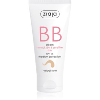 Ziaja BB Cream cremă BB pentru pielea normală și uscată