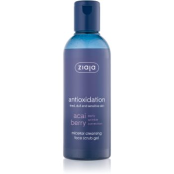 Ziaja Acai Berry gel de curatare micelar cu efect exfoliant