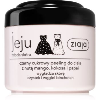 Ziaja Jeju Young Skin exfoliant de corp cu zahăr negru