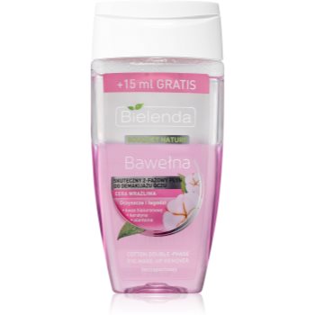 Bielenda Cotton demachiant bifazic pentru ochi pentru intarirea genelor