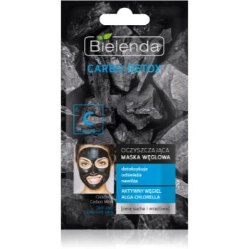 Bielenda Carbo Detox Active Carbon Masca de curățare cu cărbune pentru piele uscata spre sensibila