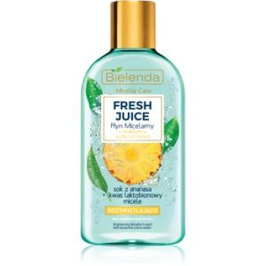 Bielenda Fresh Juice Pineapple apa cu particule micele pentru o piele mai luminoasa