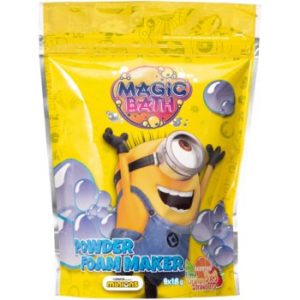 Minions Magic Bath Powder Foam Maker Bombe efervescente de baie pentru copii