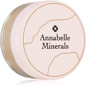 Annabelle Minerals Coverage Mineral Foundation pudra pentru make up cu minerale pentru look perfect