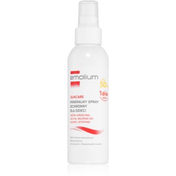 Emolium Sun Care fluid protector cu minerale pentru fata pentru copii
