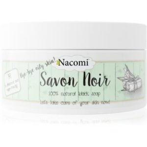 Nacomi Bye-Bye oily skin! săpun negru pentru fata si corp