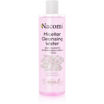 Nacomi Micellar Cleansing Water apa cu particule micele hidrateaza pielea si inchide porii