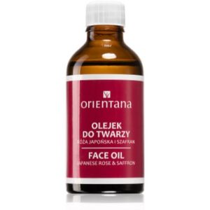 Orientana Japanese Rose & Saffron Face Oil ulei facial de reintinerire