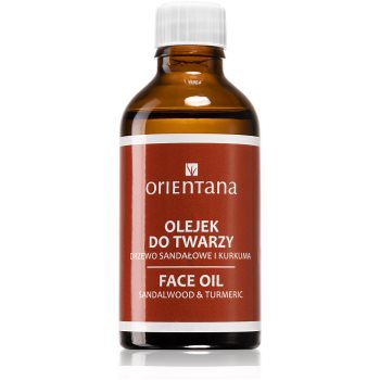 Orientana Sandalwood & Turmeric Face Oil ulei facial de reintinerire