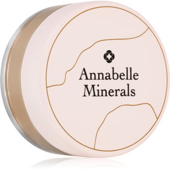 Annabelle Minerals Coverage Mineral Foundation pudra pentru make up cu minerale pentru look perfect