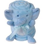 Babymatex Willy Elephant pătură mini cu animal de pluș