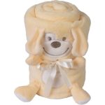 Babymatex Willy Dog pătură mini cu animal de pluș