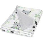 Babymatex Bamboo pătură mini cu animal de pluș