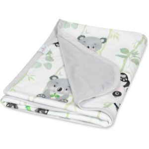 Babymatex Bamboo pătură mini cu animal de pluș