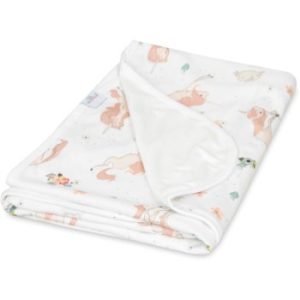 Babymatex Bamboo pătură mini cu animal de pluș