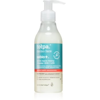 Tołpa Dermo Face Sebio + Gel facial de curatare Cu AHA Acizi
