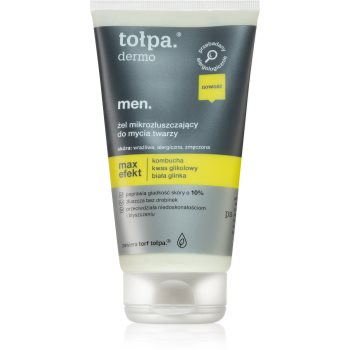 Tołpa Dermo Men Max Effect gel exfoliant de curatare pentru barbati