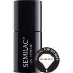 Semilac UV Hybrid Top No Wipe Real Color lac gel de unghii pentru acoperirea superioară