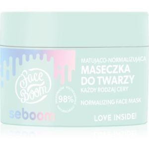 BodyBoom FaceBoom Seboom spumă de curățare cu efect matifiant pentru piele mixta spre grasa
