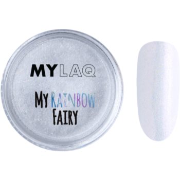 MYLAQ My Fairy pudra cu particule stralucitoare pentru unghii
