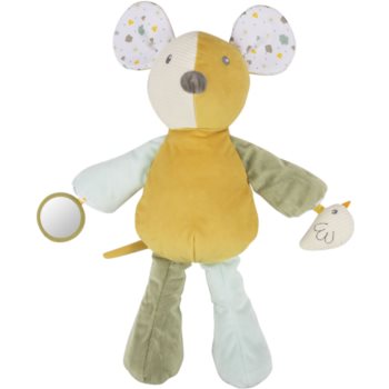 Canpol babies Mouse animăluț moale, de jucărie cu fluierătoare