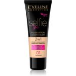 Eveline Cosmetics Selfie Time make-up si corector 2 in 1