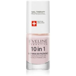 Eveline Cosmetics Nail Therapy 10 in 1 balsam pentru unghii cu keratina