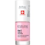 Eveline Cosmetics Nail Therapy Care & Colour balsam pentru unghii 6 in 1