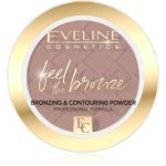 Eveline Cosmetics Feel The Bronze pudră pentru de bronz și contur