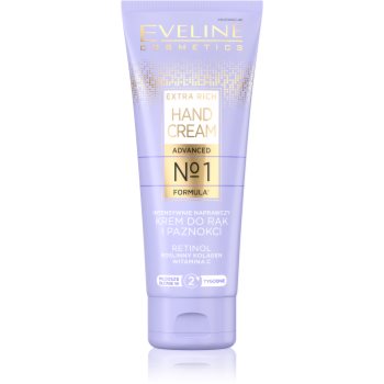 Eveline Cosmetics Extra Rich No 1. crema Intensiv Regeneratoare pentru maini si unghii