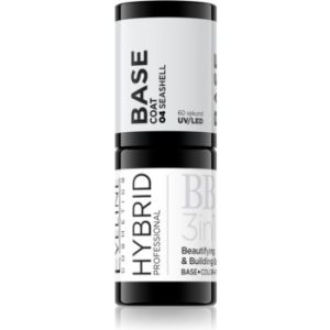 Eveline Cosmetics Hybrid Professional lac de unghii de bază, cu utilizarea lămpii UV/LED 3 in 1