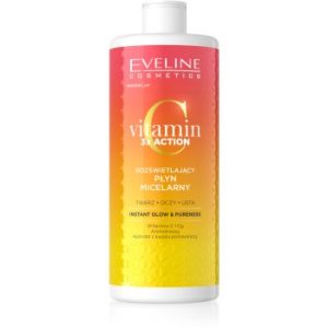Eveline Cosmetics Vitamin C 3x Action apa cu particule micele pentru luminozitate si hidratare