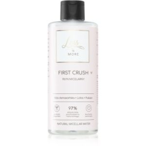 Less is More First Crush apa de fata cu particule micele