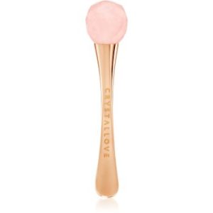Crystallove Crystalized 3D Rose Quartz Eye Massager accesoriu de masaj pentru zona ochilor