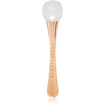 Crystallove Crystalized 3D Clear Quartz Eye Massager accesoriu de masaj pentru zona ochilor