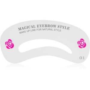 Lash Brow Eyebrow Stencil șablon pentru sprâncene