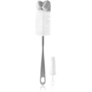 BabyOno Take Care Brush for Bottles and Teats with Mini Brush & Sponge Tip perie de curățare